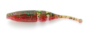 Эластичные приманки фирмы lake fork. Расцветка WTRMLN CANDY RED/SCARLETT RED